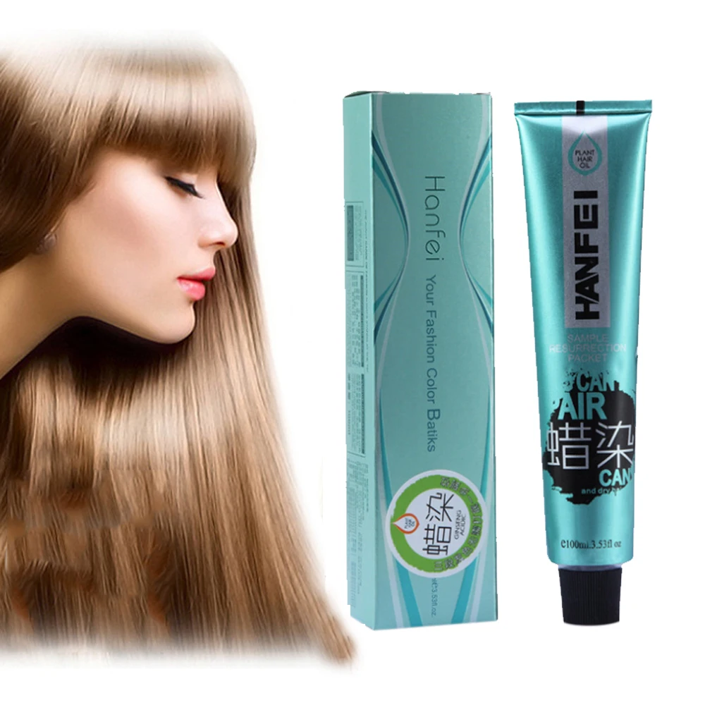 Парикмахерская краска для волос профессиональная безаммиачная красота Стойкая