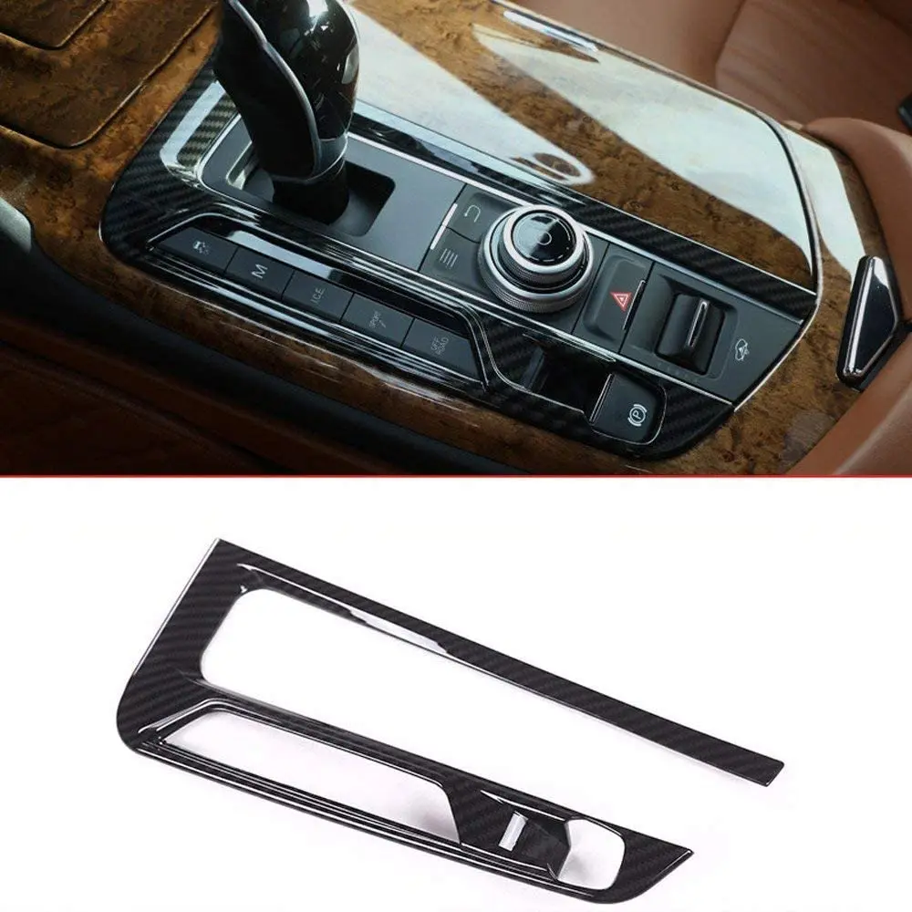 

ABS Plastic Gear Shift Frame Cover Carbon Fiber For Maserati Levante 2016-2018(LHD)