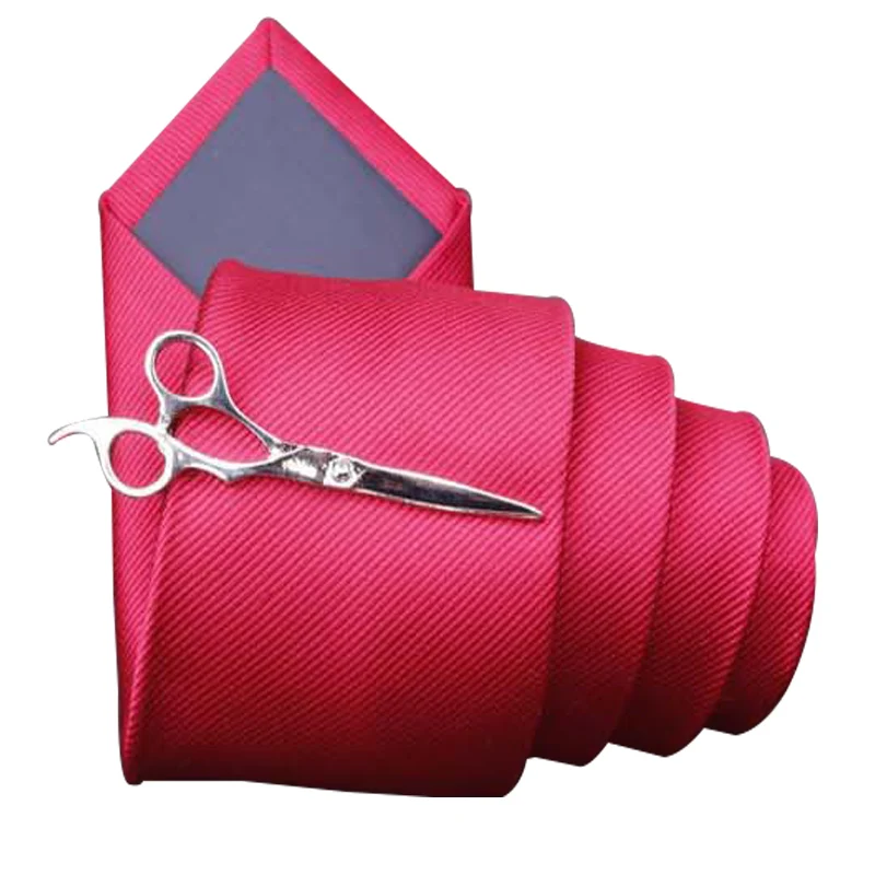 KBAP Мужские Модные металлические зажимы для галстука серебристые золотые черные