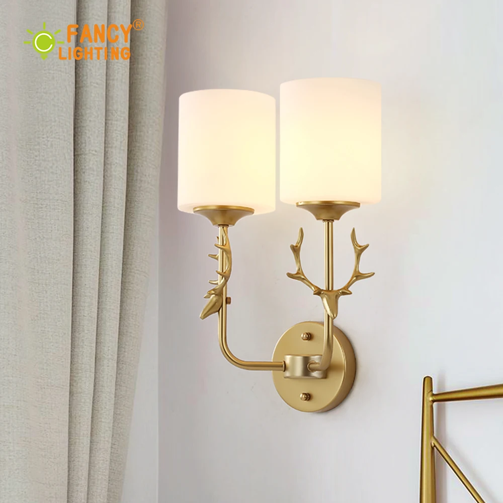 (Бесплатная Светодиодная лампа E27) современный комнатный настенный светильник с