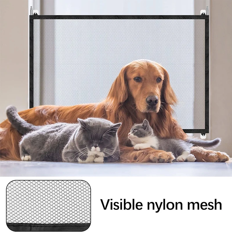 Гениальная сетчатая загородка для домашних питомцев ворота собак использования