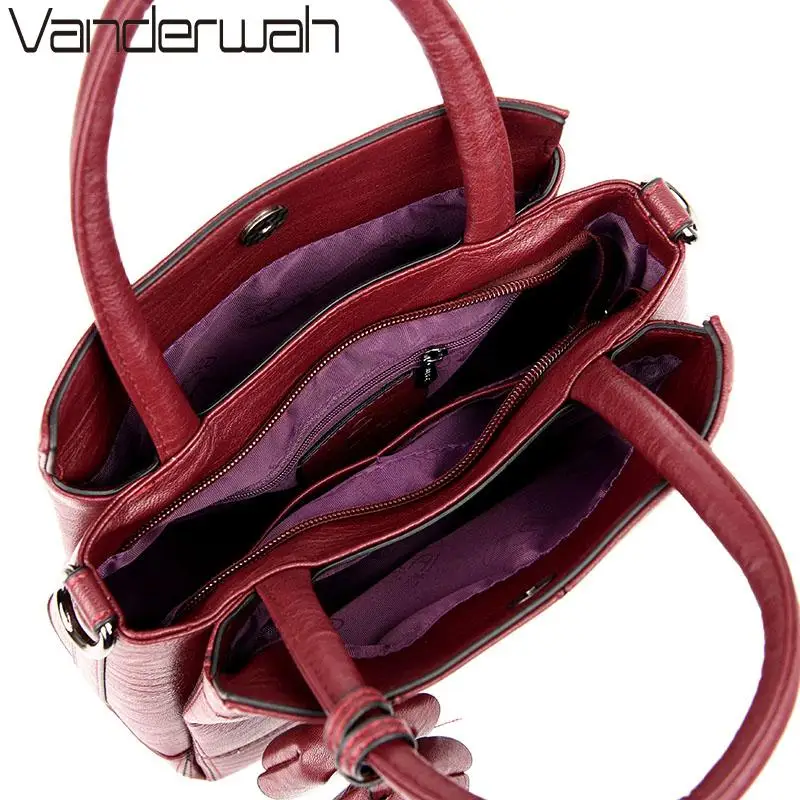 

Sac a main Leather Luxury Handbags Women Bags Designer handbags High Quality Female crossbody messenger bag Women Shoulder Bag