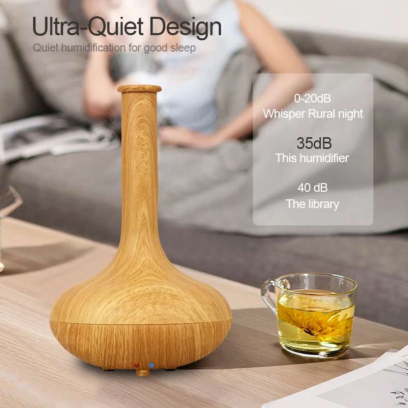 Эфирный ультразвуковой распылитель масла увлажнитель воздуха Ароматерапия