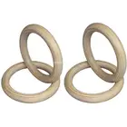 Портативный деревянный комплект колец 32 мм, гимнастические кольца, тренажерный зал, прочность плеч, домашнее фитнес, тренировочное оборудование, Прямая поставка