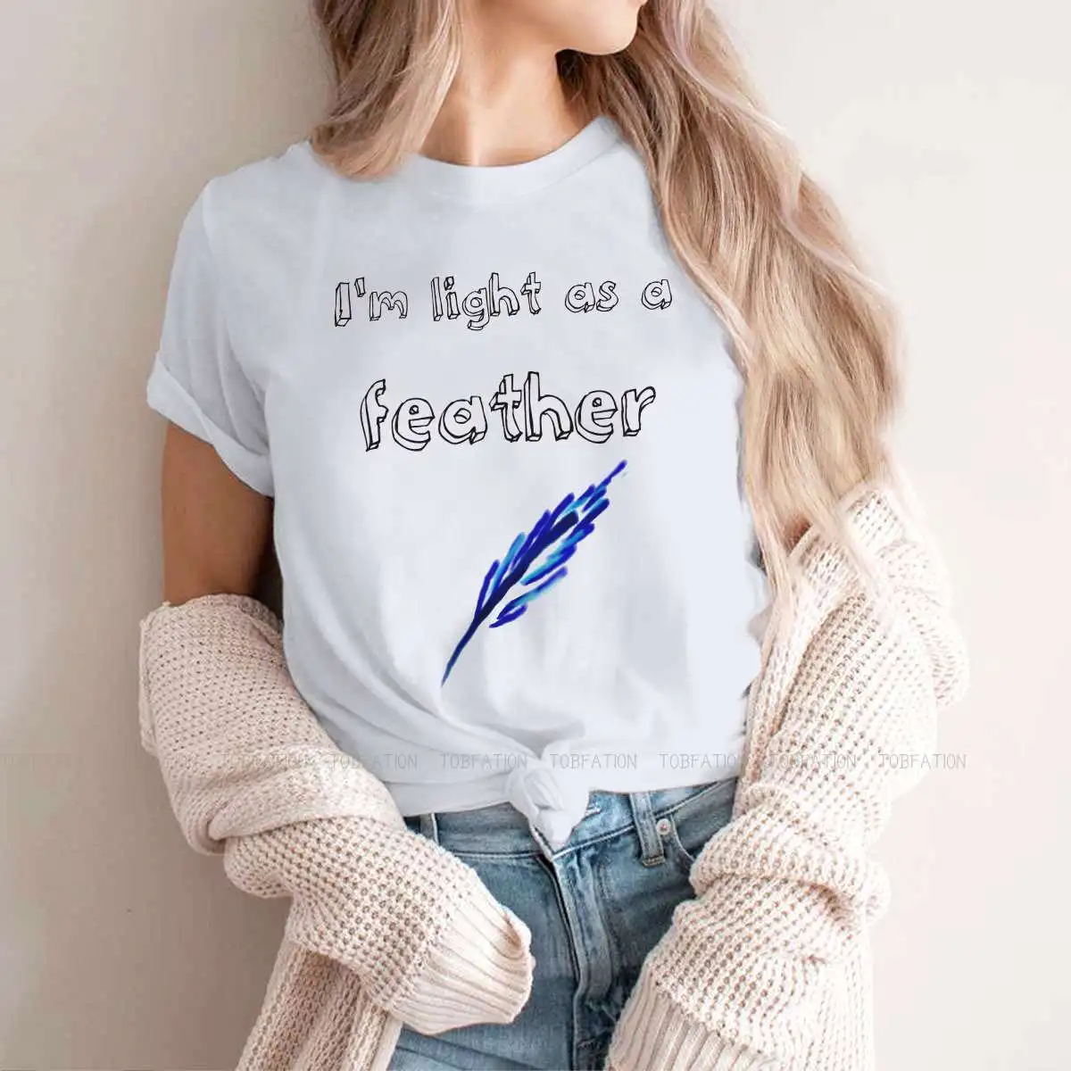 

Light Unique TShirt for Girl Top Quality New Design Gift Idea T Shirt Short Sleeve 4XLOfertas