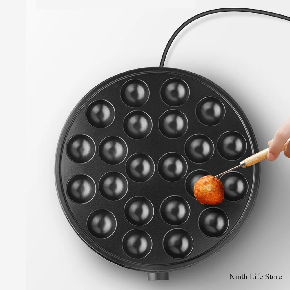 

1000W Octopus Baking Machine Chibi Maruko Machine Household Takoyaki Machine Octopus Balls Maker Professional Cooking Tool