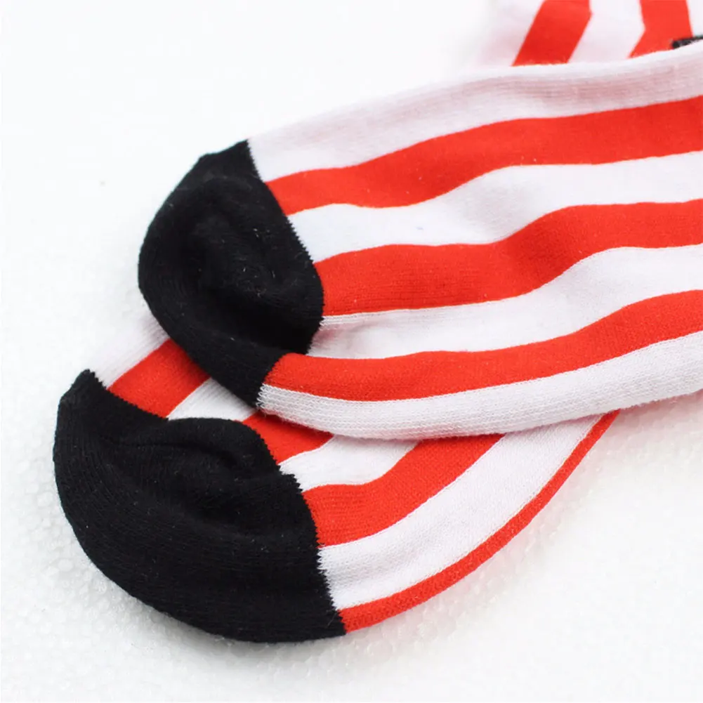 Носки мужские/женские компрессионные дышащие спортивные носки в полоску с