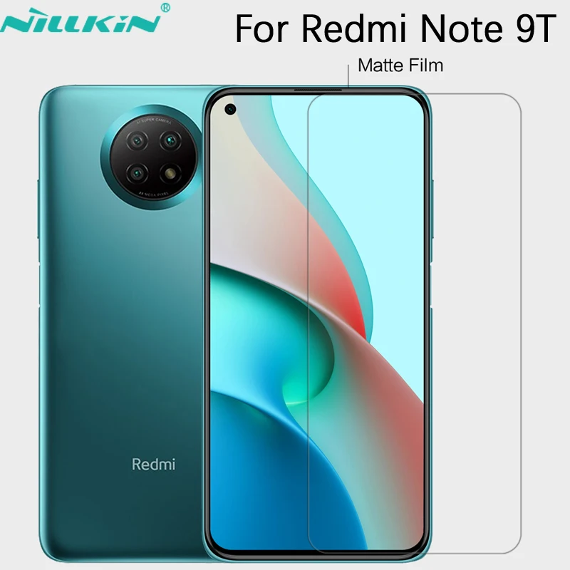 

Прозрачная/матовая мягкая пластиковая пленка Nillkin для Xiaomi Redmi Note 9T, Защитная пленка для экрана для Note9T 5G