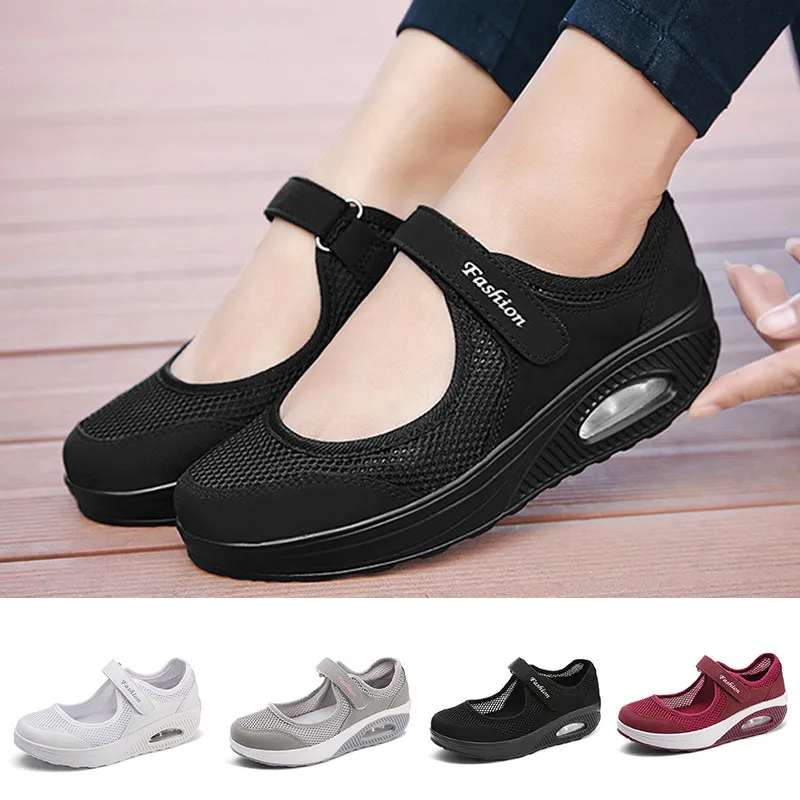 

Big Size 43 Fashion Women Chunky Sneakers Casual Shoes Female Summer Outdoor Shoes Breathable Mesh Trainers Ladies Tenis Shoes