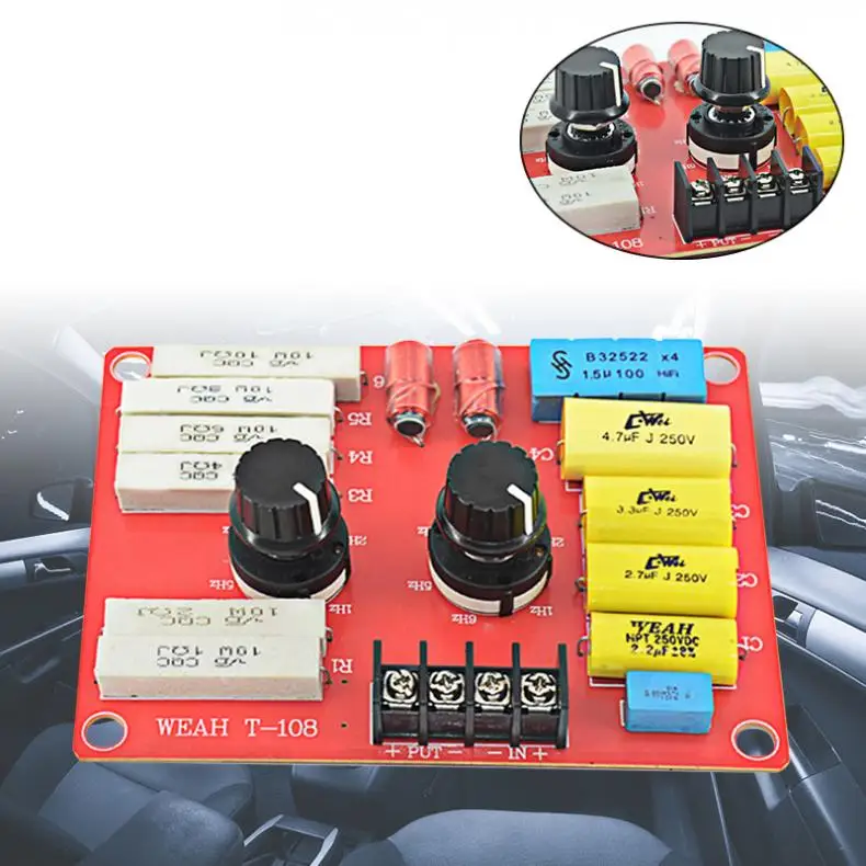 12 В многосегментный Регулируемый HiFi Динамик для дома динамики автомобиля