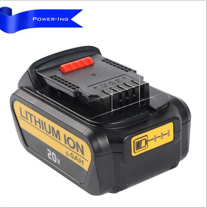 Для dewalt 5.0Ah 20v запасная батарея для электроинструмента для Dewalt 20v Max XR DCB206 DCB204 DCB205 DCB205-2 DCB200 DCB180 DCD740