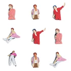 Новое поступление, 1 шт., ПВХ крутые аксессуары для обуви певицы для мальчиков, садовые украшения для обуви, подходят для Croc Jibz, очаровательные детские подарки Вечерние