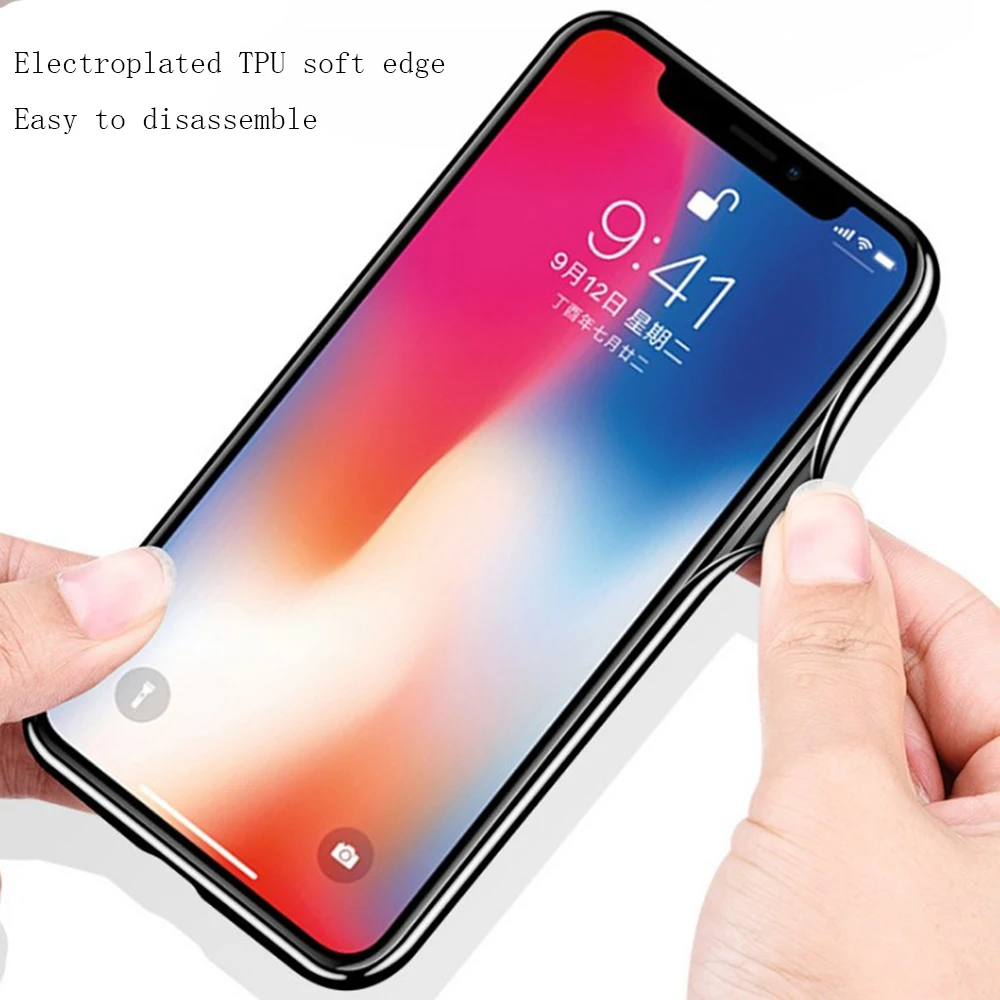 Защитный чехол из закаленного стекла для iPhone 11 Pro XS Max XR X 6S 8 7 Plus|Бамперы| |