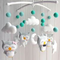 baby mobile rattles toys 0 12 months for baby newborn crib bed bell oyuncak toddler rattles carousel for cots kids handmade toy