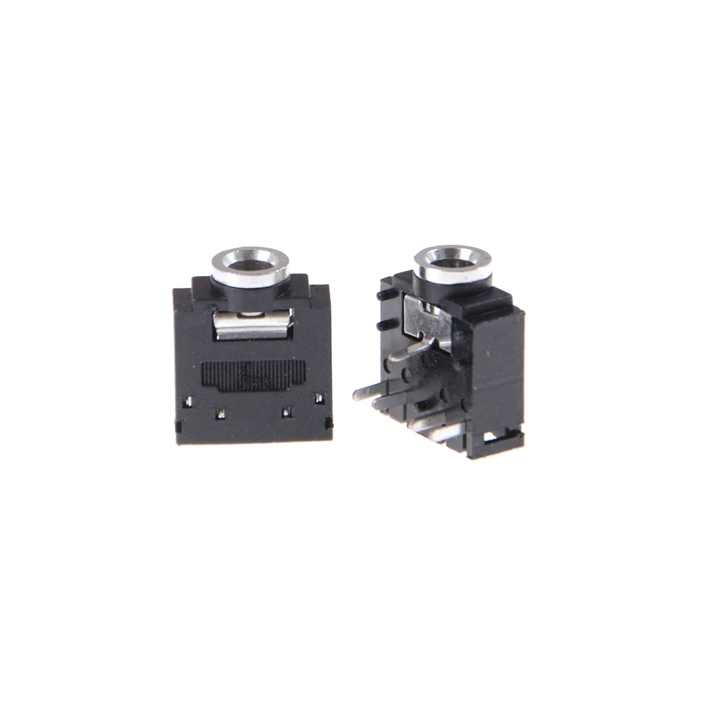 

10pcs/lot 3.5mm Audio Jack Socket 5 Pin PCB Panel Mount for Headphone PCB Mount Stereo Jack