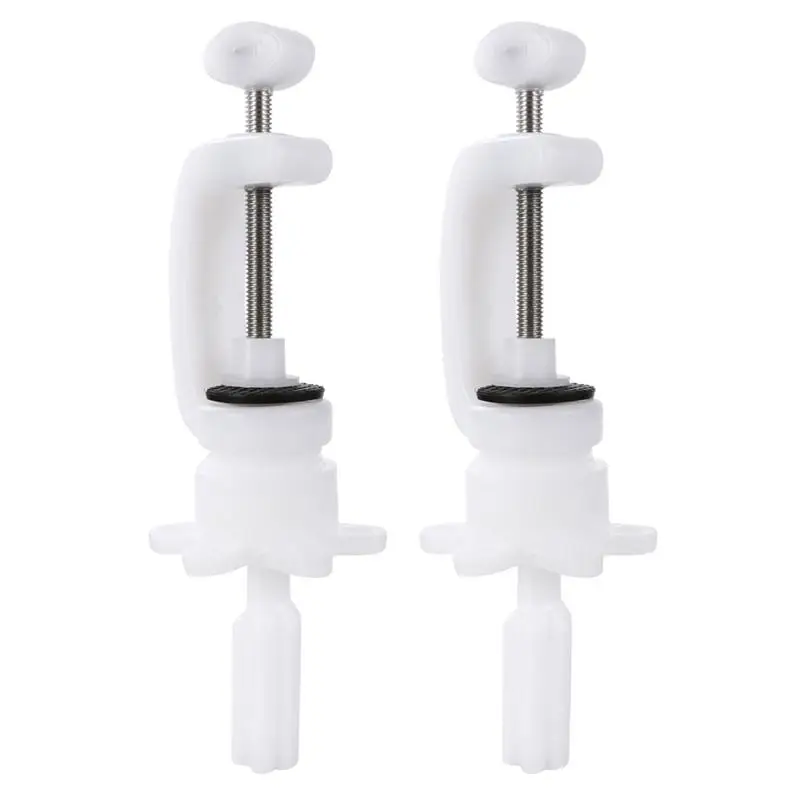 

2Pcs Portable Practical Hair Desktop Head Stand Wig Mannequin Head Stand Mannequin Head Holder