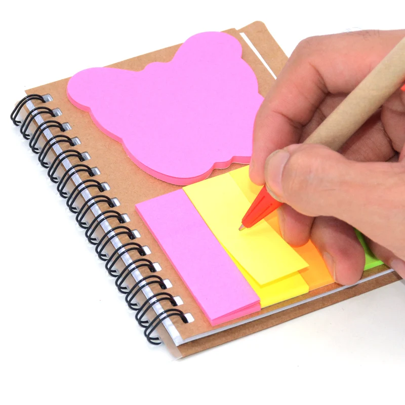 Спиральный блокнот наклейки для дневника Journal Cuadernos Y Libretas Defter с ручкой Note Book notebook s planifador Semanal Notepad