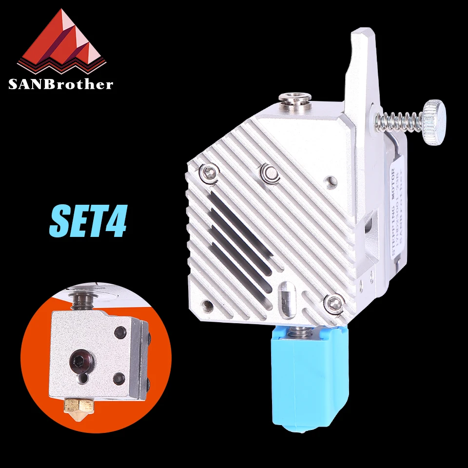 Высококачественный двухступенчатый полностью металлический экструдер Bmg