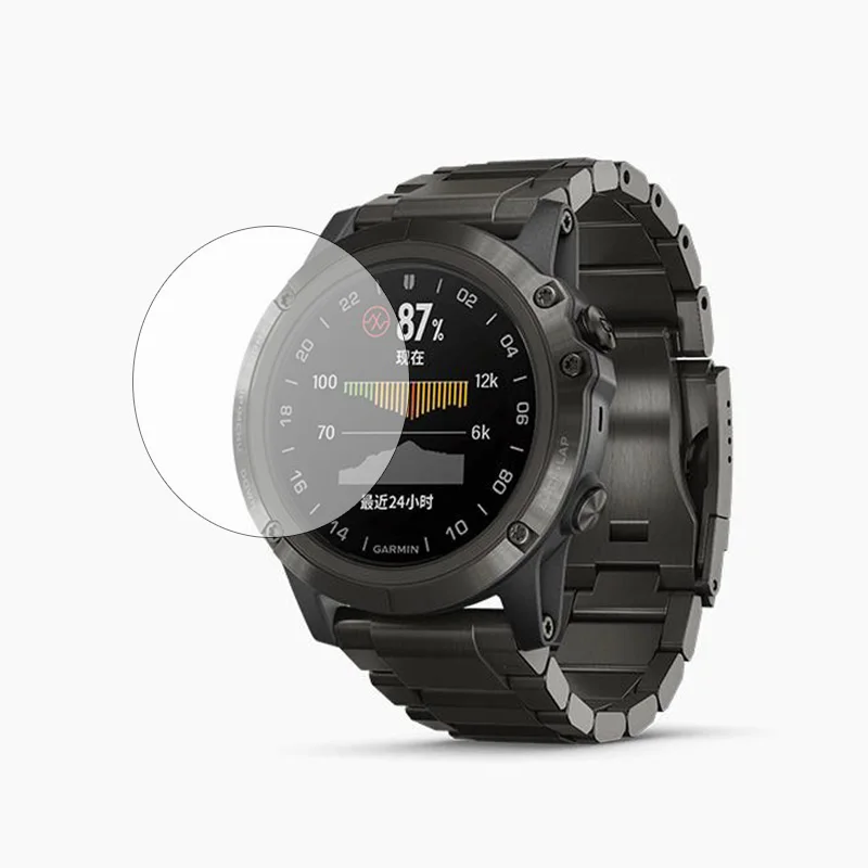 Защитная пленка из закаленного стекла для Garmin D2 Delta PX Smart Watch - покрытие защитного экрана для смарт-часов Smartwatch Protection on.