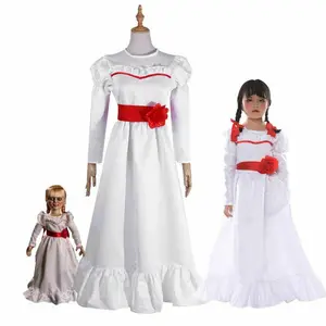 bride of chucky annabelle dress the conjuring doll cosplay costume women girls evil halloween horror scary fancy dress outfits free global shipping