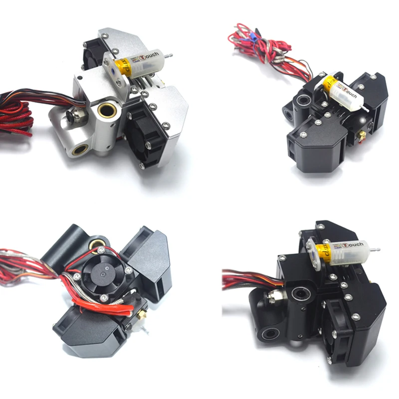 3D Printer Ultimaker2+ Extruder with Auto Bed Leveling UM2+ Extrusion Adopts V6 Nozzle Hotend Kit All Metal Print Head Jhead