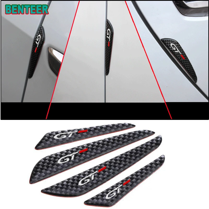

4pcs Car Door Protector Stickers For Peugeot Rifter 106 107 108 206 208 308 408 508 2008 3008 4008 5008 auto Accessories