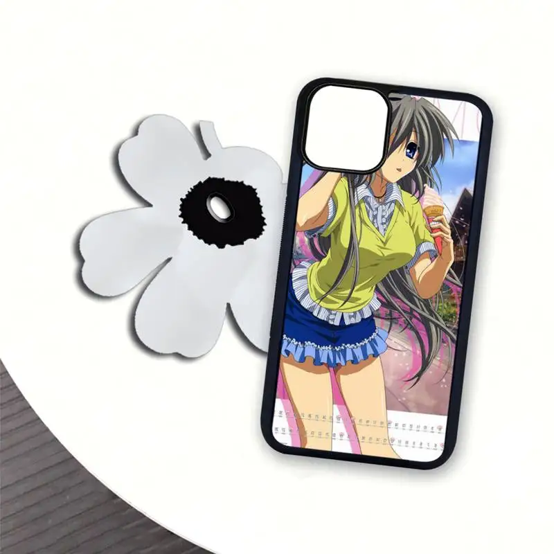 

Anime Clannad For Girl TPU PC Soft Cover Case For Iphone Se 2020 6 6s 7 8 Plus X Xs Max Xr 11 12 Pro Max Coque