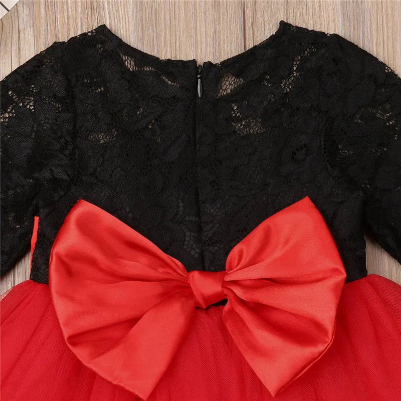 Торжественное детское рождественское платье принцессы для маленьких девочек