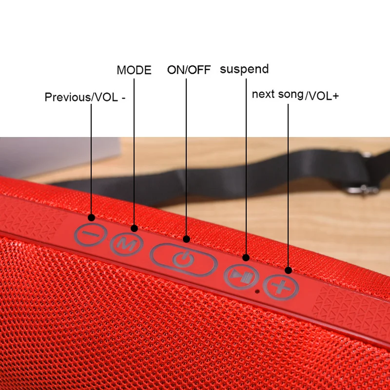 Беспроводная Bluetooth Колонка высокой мощности 14 Вт водонепроницаемая стерео