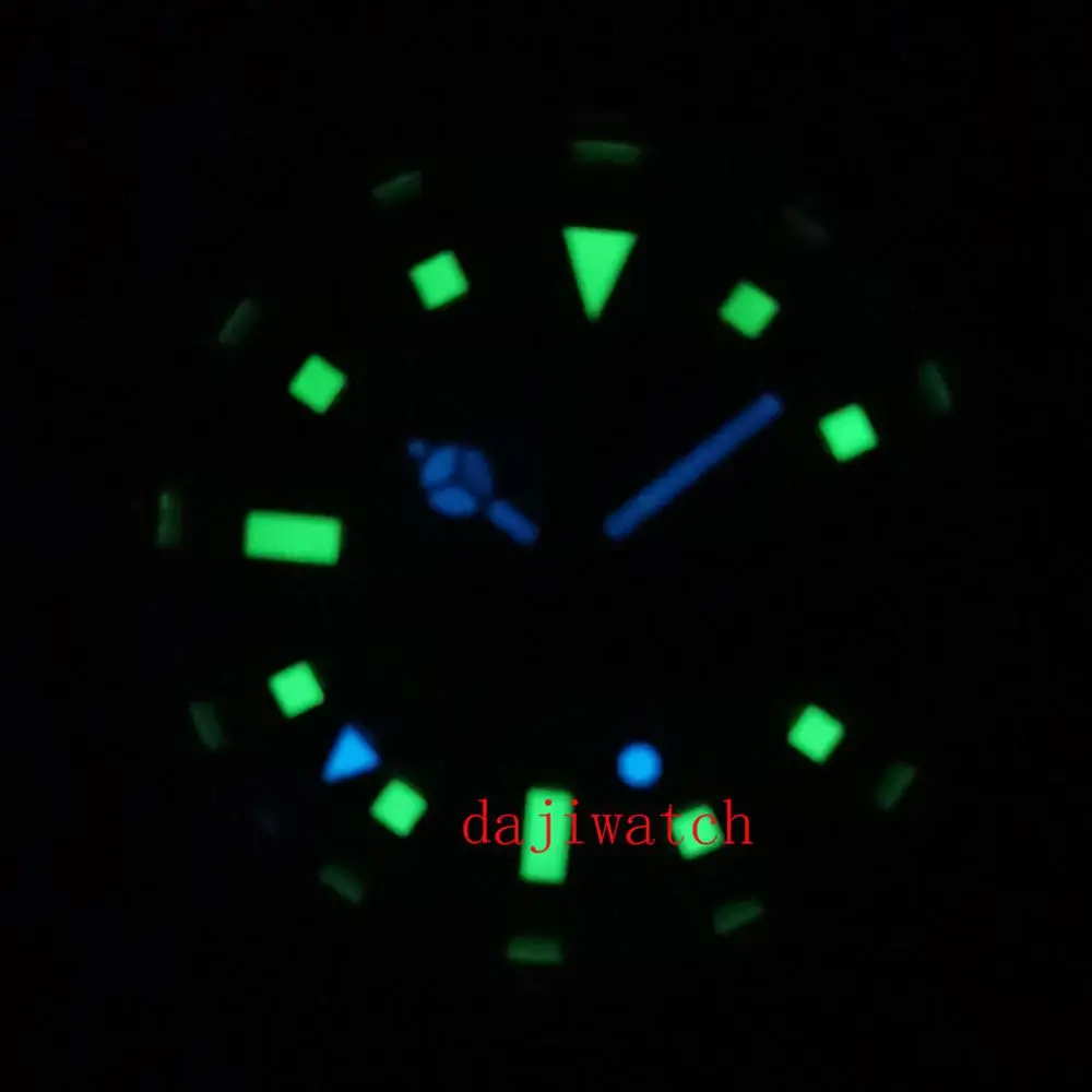 Мужские автоматические механические часы 40 мм GMT роскошные светящиеся