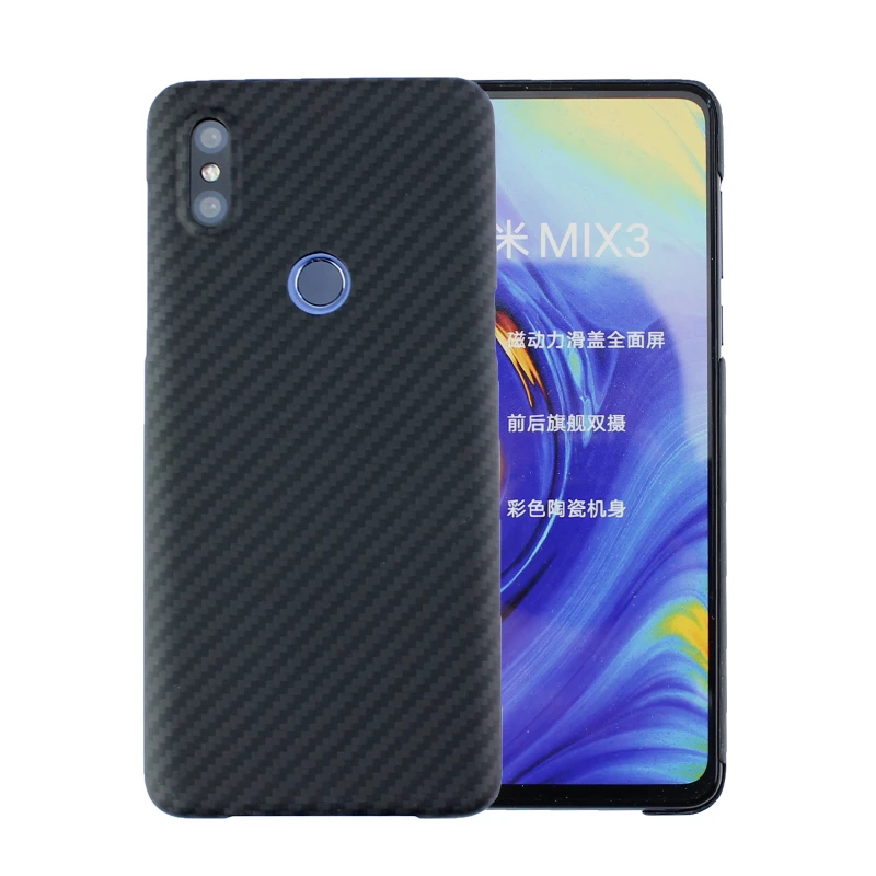 Чехол из углеродного волокна для Xiaomi Mi 10 9 Pro Mi9 5G Mix 3 матовый чехол арамидного