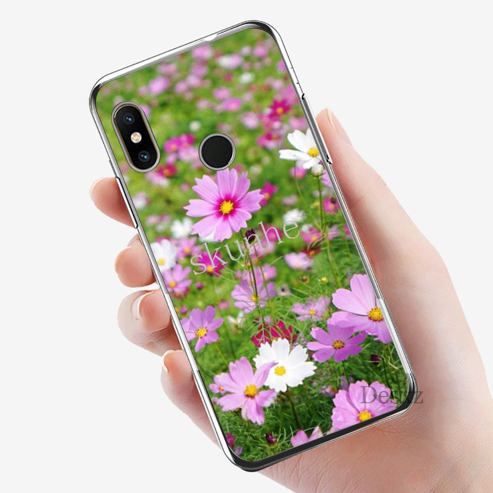 Чехол для телефона Xiaomi Redmi GO 7 S2 4A 4X5 5A Plus 6 6A 7A K20 Pro защитный чехол с красными пустыми розами