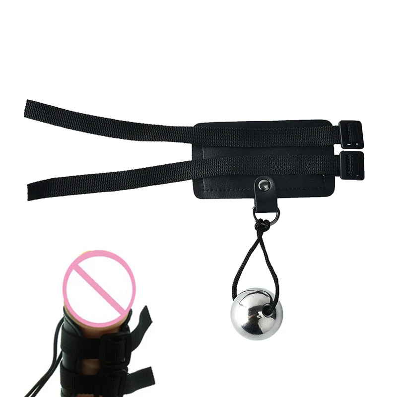 Мужской металлический шар вешалка для пениса увеличения Т-образные носилки