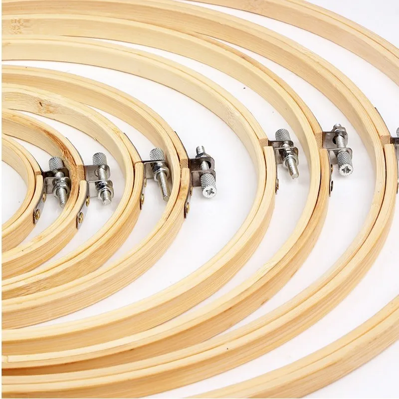13 26 см деревянный каркас обод кольцо вышивка круглая машина бамбука для вышивки