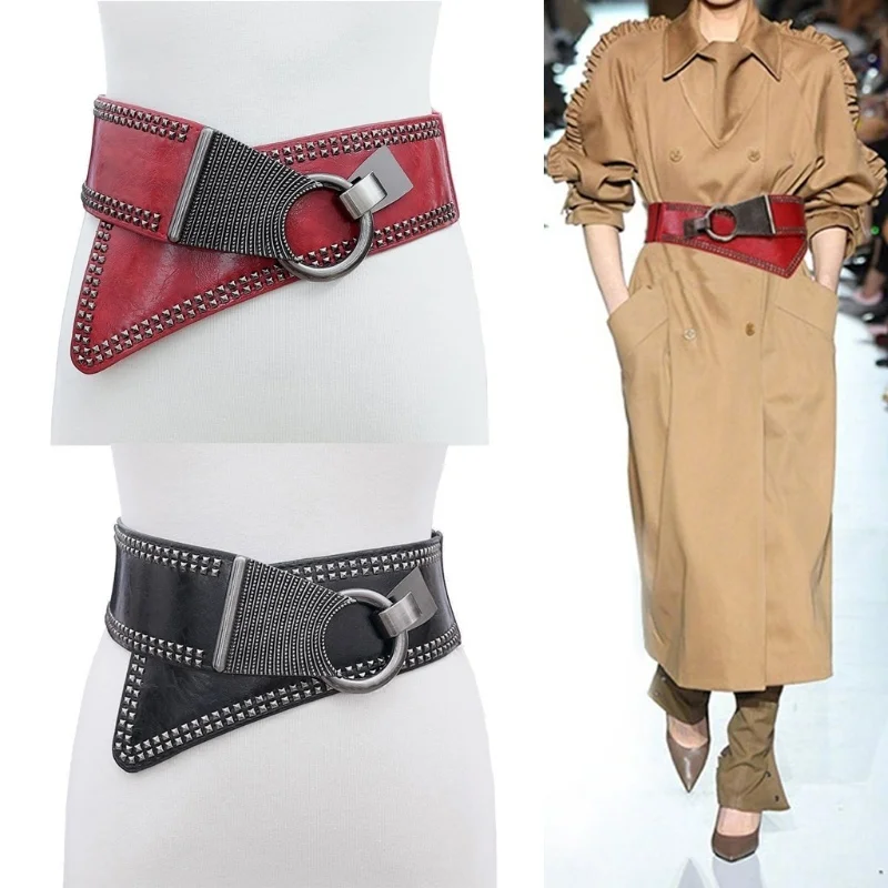 

Women's Belts Plus Size 25"-70" Leather Cinch Belt
