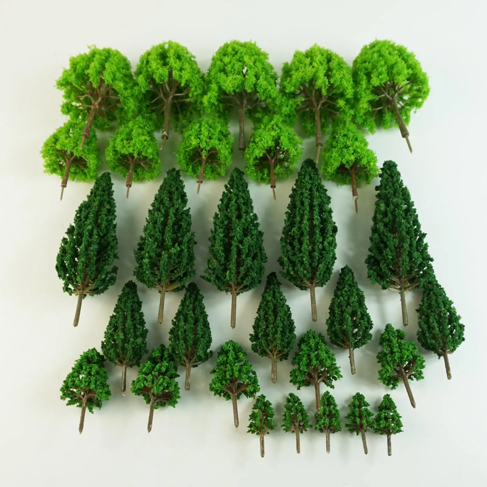 

Plastic Trees Model Green Leaves Train Railroad Railway Scene Scenery Wargame Diorama Landscape Park Street Layout