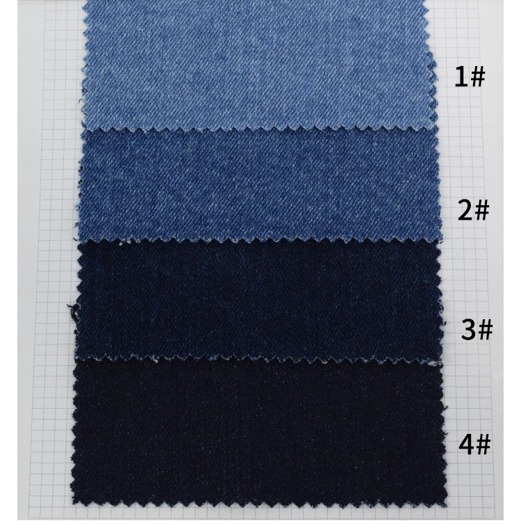 

Twill woven 100% cotton thick denim fabric washed 13.5oz