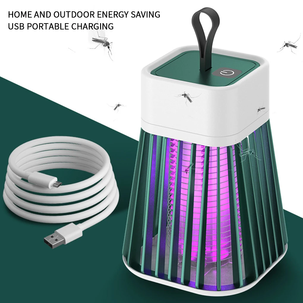 

Mosquito Killer Light Insect Lamp USB 5W Wireless Touch Fly Bug Light Rechargeable Portable Pest Control Lamp 2021 New
