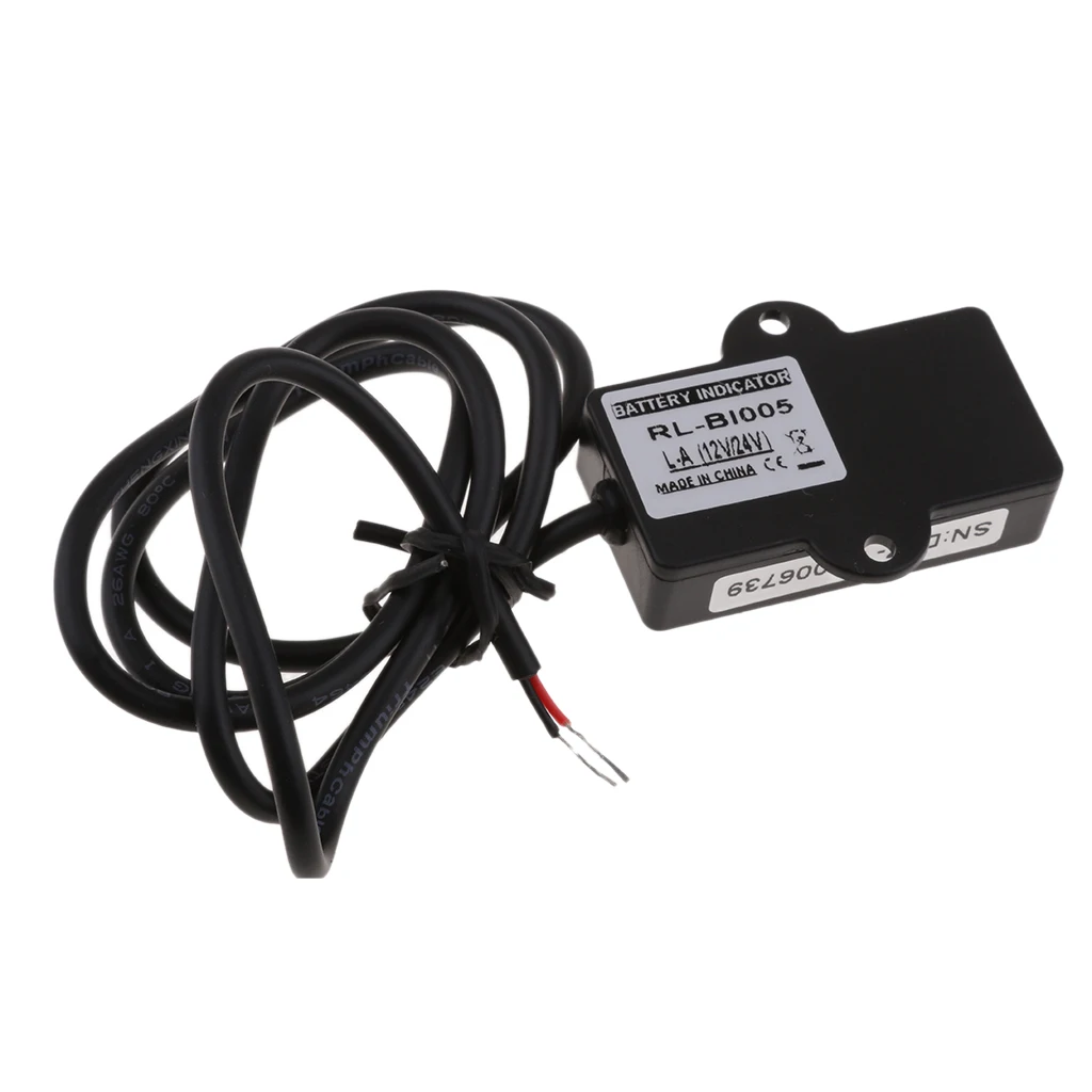 Golf Carts Mini DC 12V 24V светодиодный индикатор заряда батареи измеритель мощности