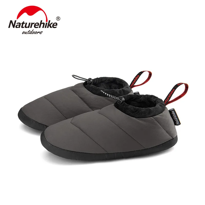 

Теплая обувь Naturehike NH20FS027 на утином пуху, водонепроницаемая и ветрозащитная Нескользящая переносная обувь для дома