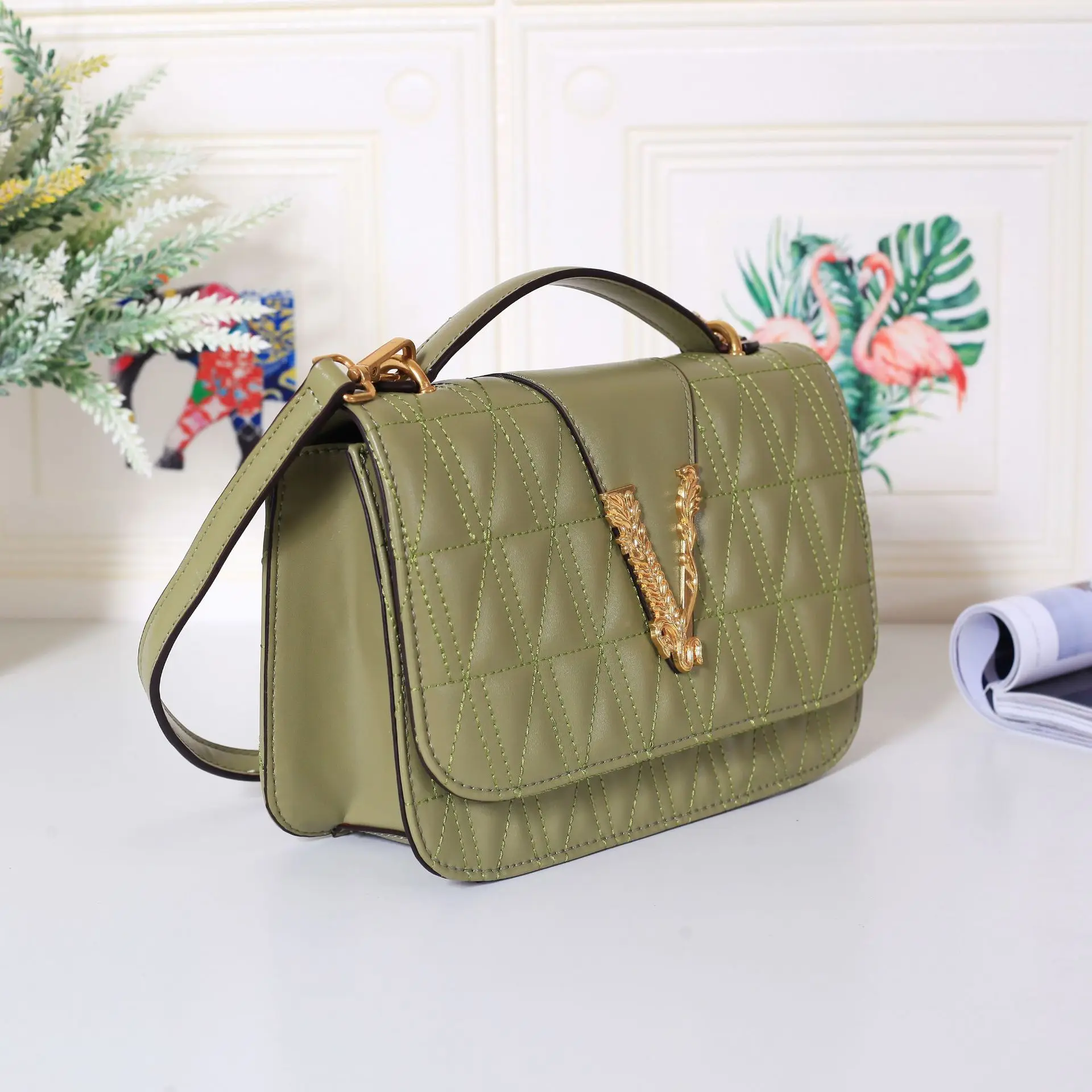 Новая модная и оригинальная маленькая квадратная сумка Ниша высокого класса v