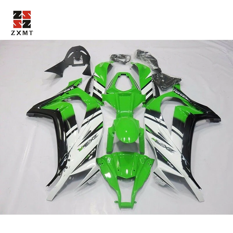 ZXMT мотоцикл обтекатель комплект кузов подходит для Kawasaki ninja ZX10R 2011- 12 13 14 ABS впрыска УФ светильник технология отверждения
