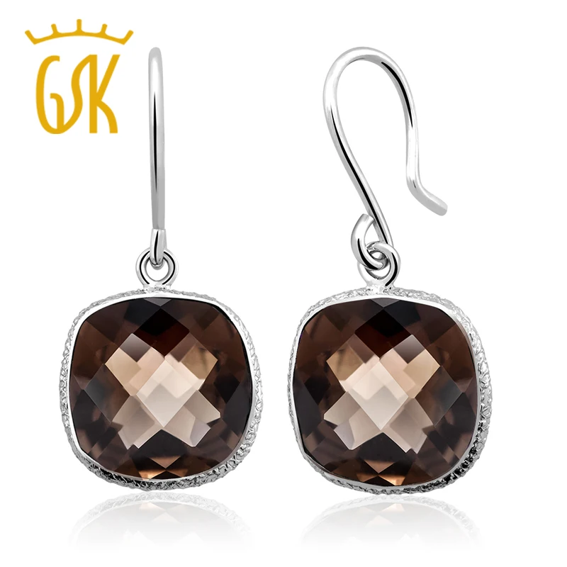 GemStoneKing 925 стерлингового серебра ювелирные изделия 12 00 Ctw Cuchion шахматная доска