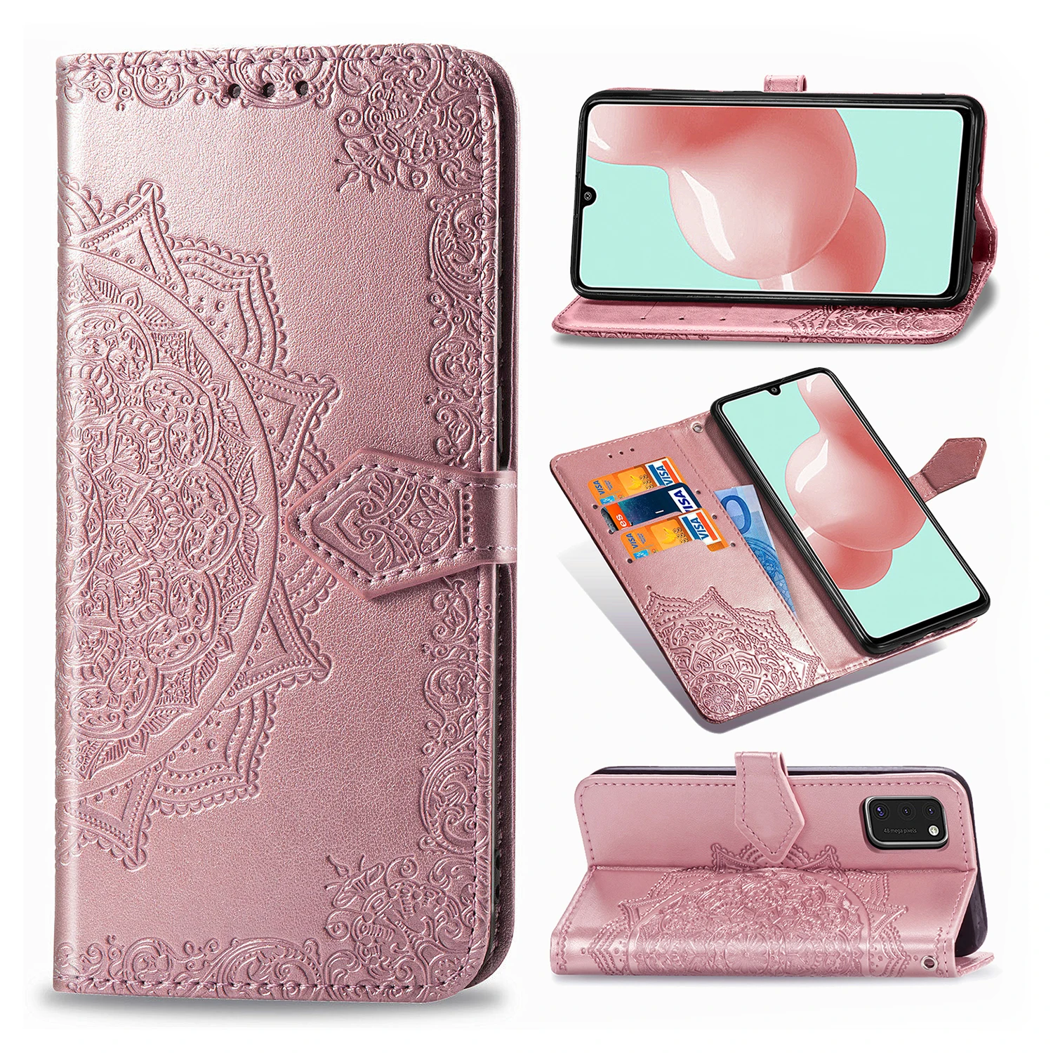 Для Samsung Galaxy A01 A11 A31 A41 A51 A71 M11 M21 M31 S20 Ultra S10 Plus Note 10 Lite A21S M51 M01 M31S чехол Роскошный