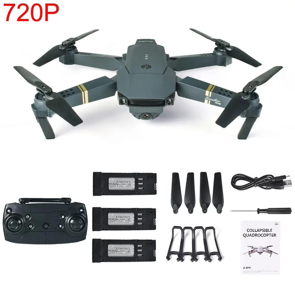 WIFI FPV с широкоугольной HD-камерой 1080P режим удержания высоты Складная рукоятка