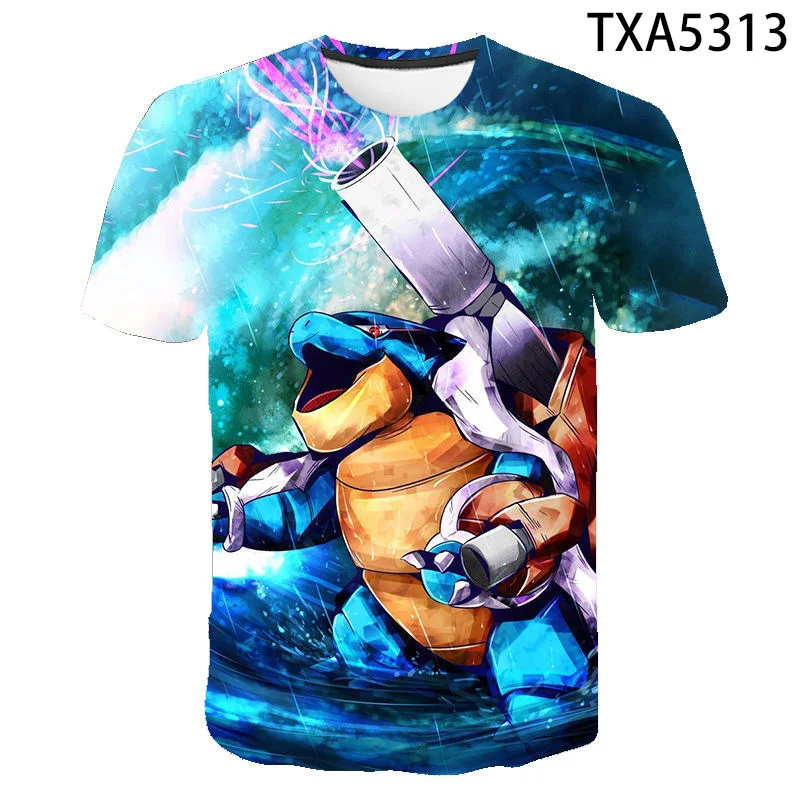 

2020 New Summer 3D T Shirts Anime Cartoon Casual Streetwear Boy Girl Kids Fashion Men Women Children Printed T-shirt Tops Tee