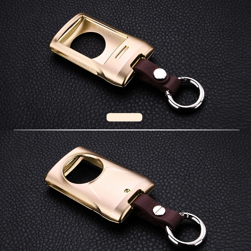 Горячая Распродажа 1 шт. алюминиевый сплав розовый ключ брелок чехол для