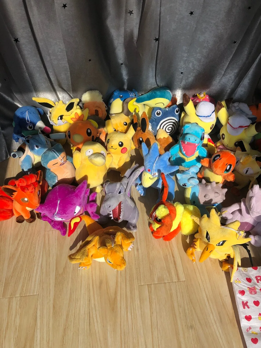 Пикачу Squirtle Charmander Bulbasaur Eevee Jigglypuff Mewtwo плюшевый снорлакс кукла мягкая чучела Подвеска Дети Детские игрушки Подарки