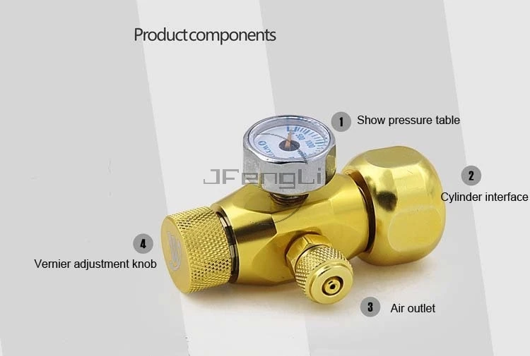 JFENGLI WYIN CO2 простой стол для растительных резервуаров регулятор для аквариума CO2 Bubble Стойка Металлическая одинарная или двойная головка регулируемого клапана