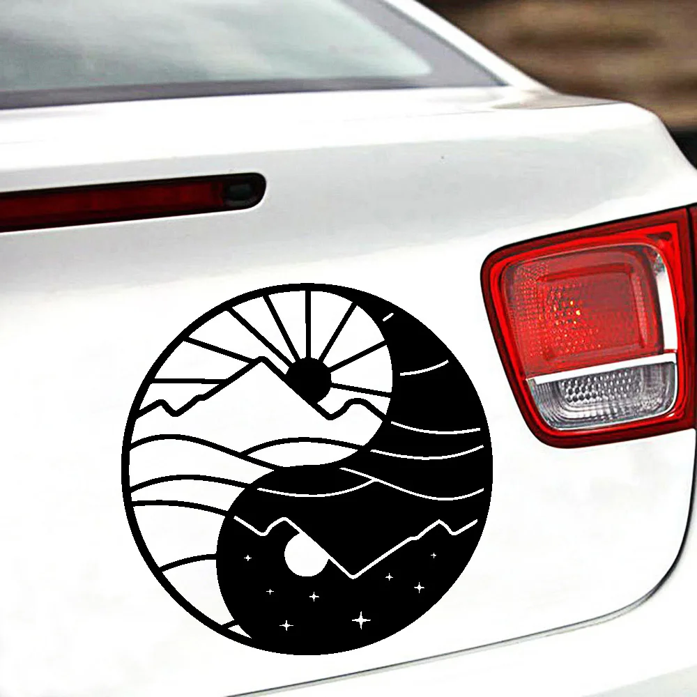 

Автомобильный кузов деревня пейзаж Автомобильная наклейка креативная виниловая наклейка на автомобиль наклейка s и наклейки оконная накле...